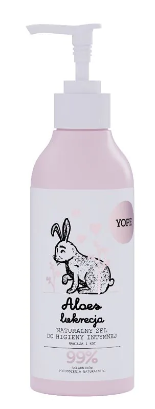 Yope Żel do Higieny Intymnej Aloes i Lukrecja