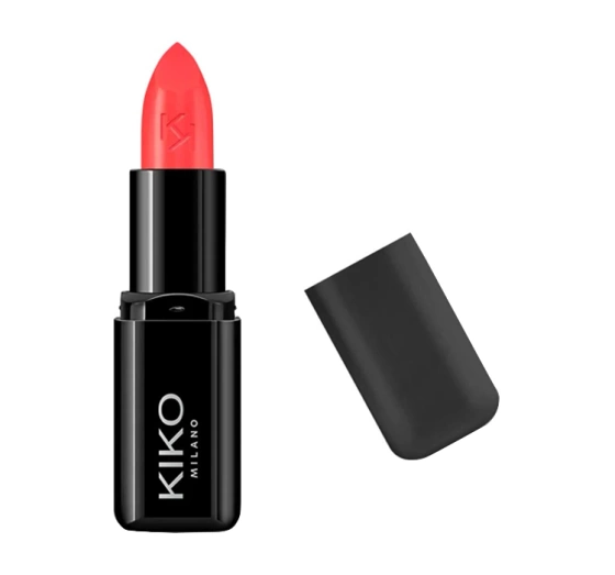 KIKO Milano Smart Fusion Lipstick pomadka w sztyfcie o błyszczącym wykończeniu 411 Coral 3g