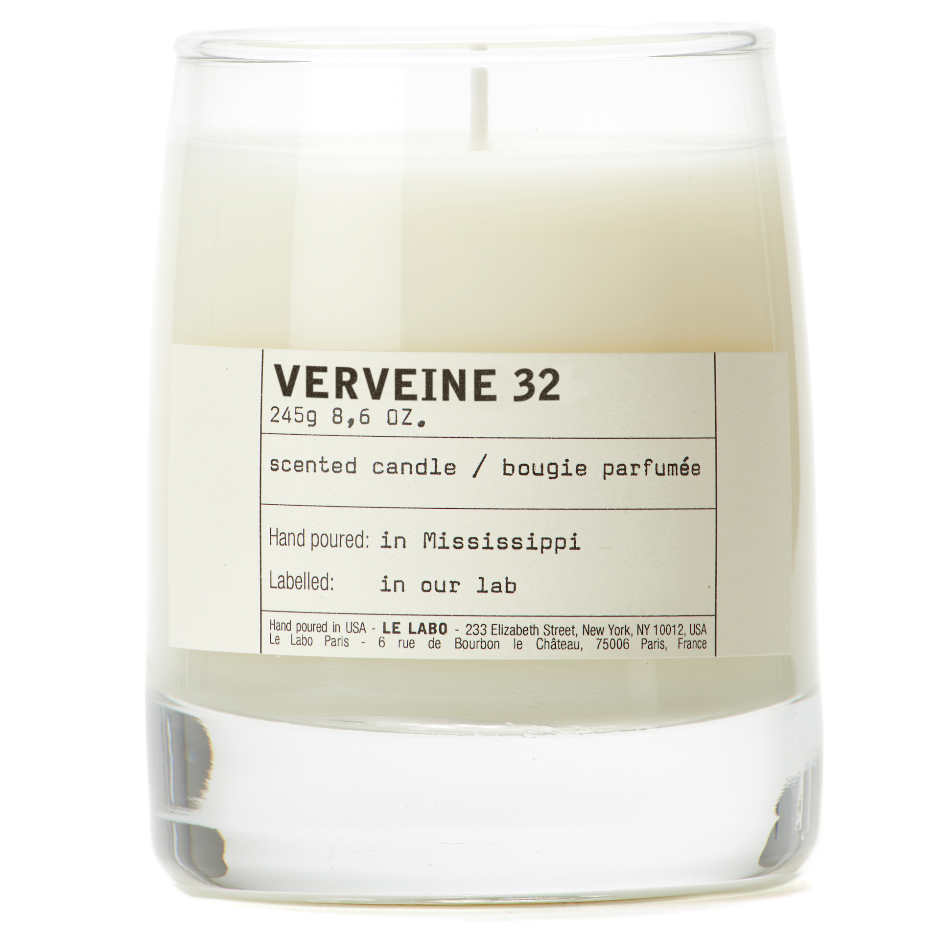 Verveine 32 - Lumânare parfumată clasică 245 g - Le Labo