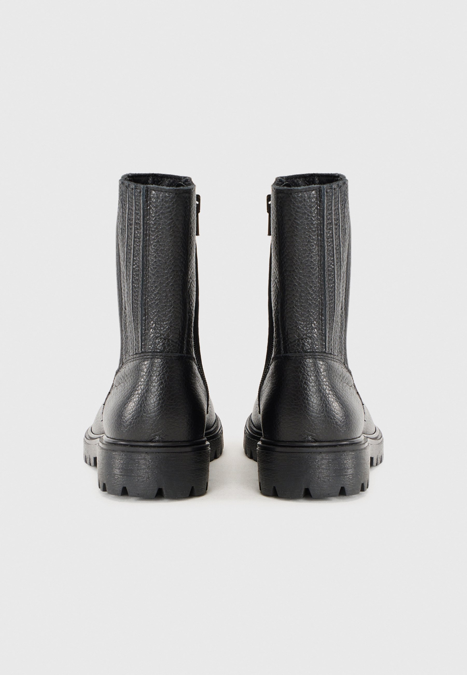 Bottes de cowboy/motard Friboo - noires