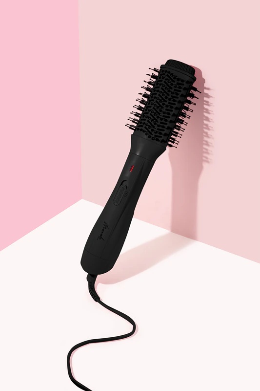 Mermade Blow Dry Brush Sleek Black MH1038 lokšķēres/žāvētājs