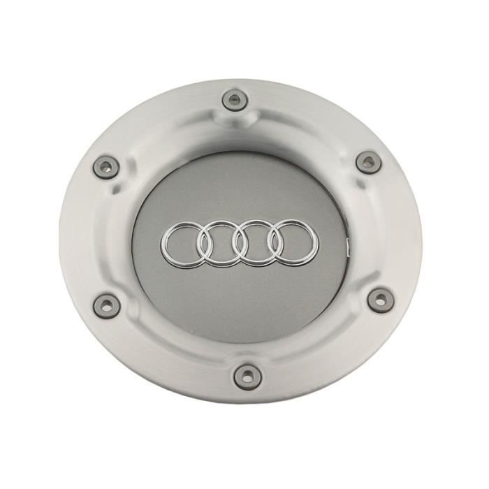 4x 147MM Tapa central de rueda Audi Emblema Logotipo de llanta Plata para TT Mk1 A2 A3 A4 A6 A8 S4 8N0601165A