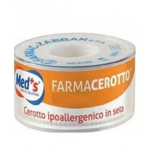 FARMAC-ZABBAN Med zijden pleisters op een rol van 5 x 5 cm.