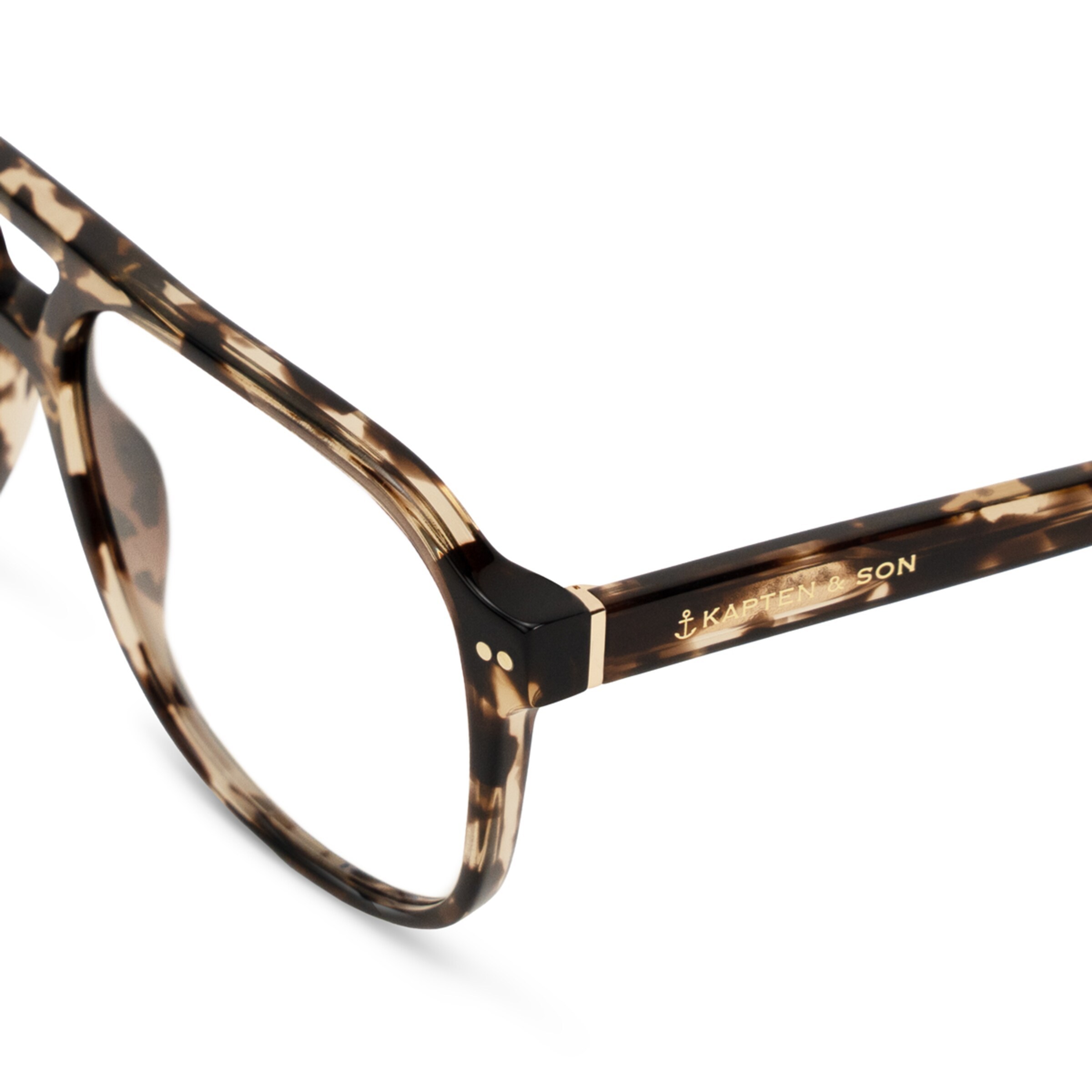 Zurich Oversize Crystal Tortue avec ordonnance