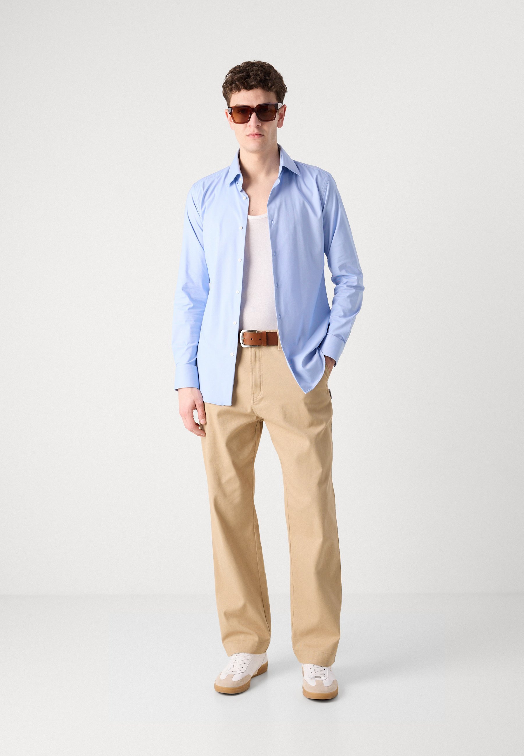 Chemise BOSS HANK KENT - bleu pastel clair