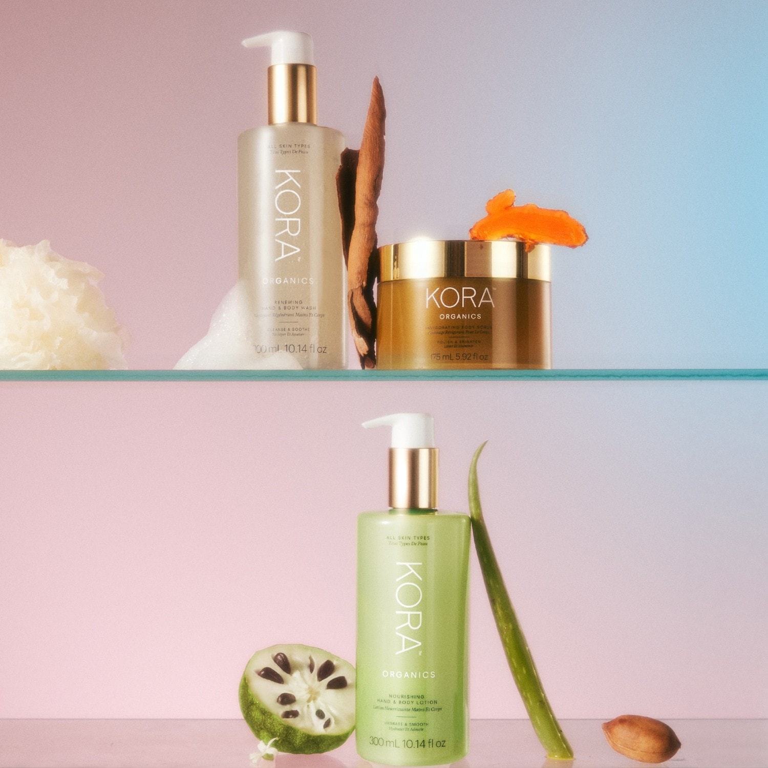 KORA Organics losion za tijelo – hranjivi losion za ruke i tijelo – 300 ml