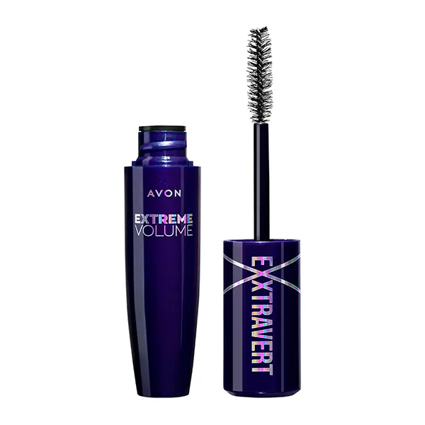 Mascara Avon Extravert Extreme Volume Marrone Nero