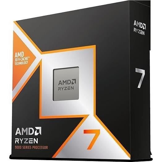 Processore - AMD - Ryzen 7 9800X3D - 4,7 GHz, 8 core, 104 MB L2 e L3, AM5