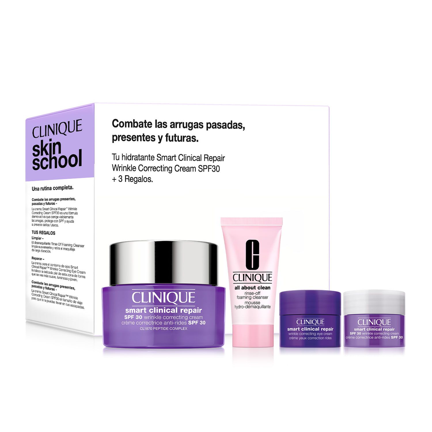 Darilni set kreme proti gubam Smart Clinical Repair SPF30 s 3 darili Luksuzni darilni seti