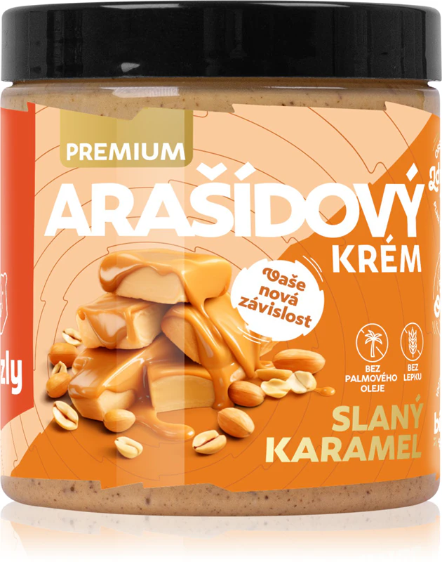 Manteiga de amendoim Grizly com caramelo salgado