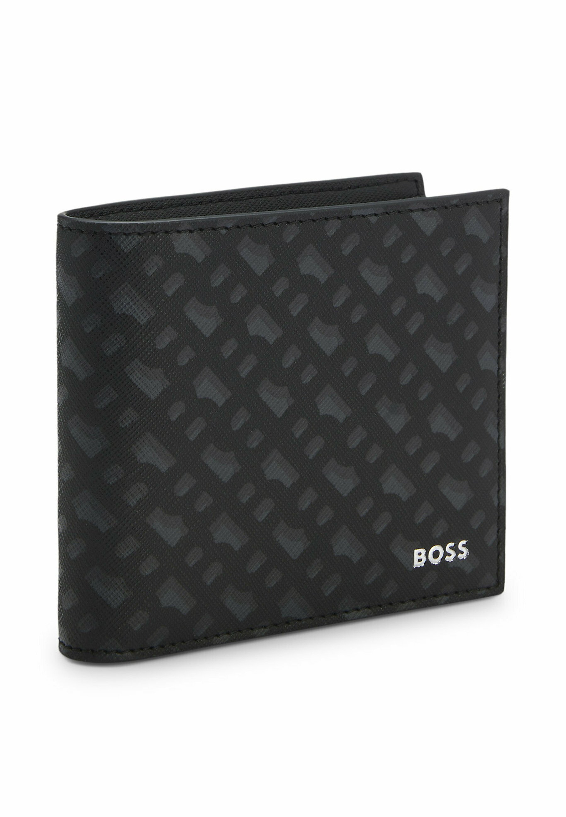 BOSS Portemonnee - zwart drie