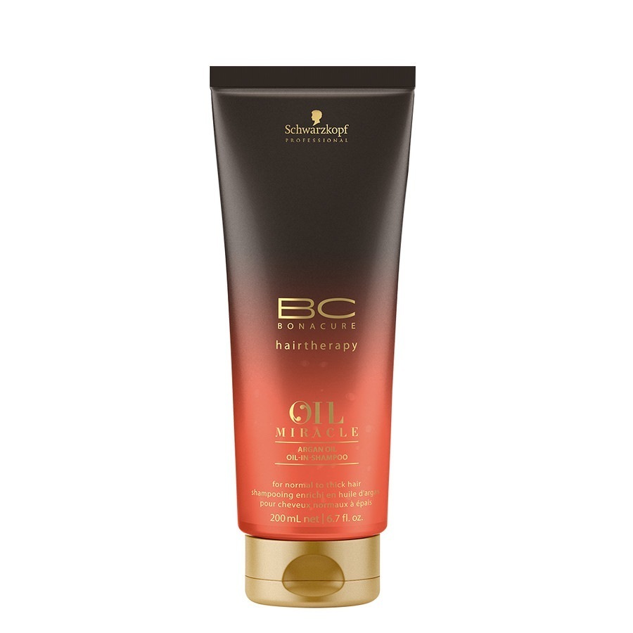 Schwarzkopf Professional BC BONACURE Oil Miracle argana eļļas matu šampūns, 200 ml