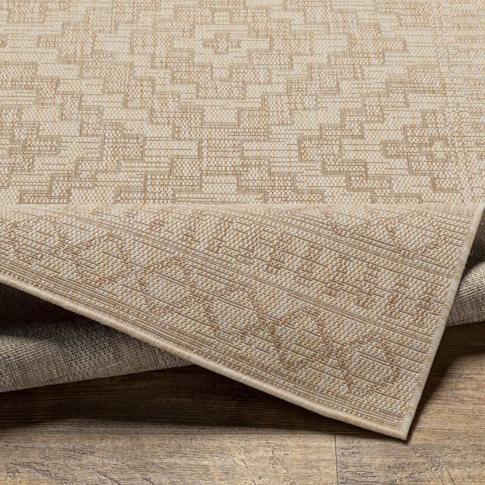 LIVABLISS Outdoor/Indoor vloerkleed, Jute-look, TRICIA, 200x275cm, Beige/Ivoor