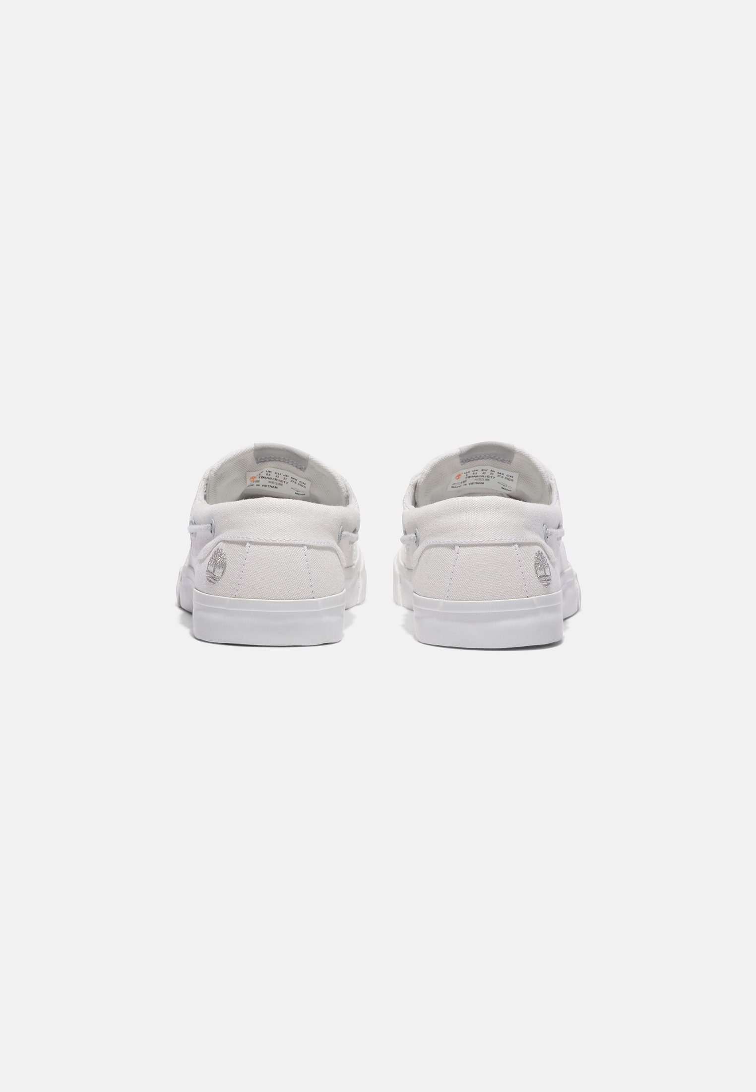 Timberland bootschoenen - wit canvas