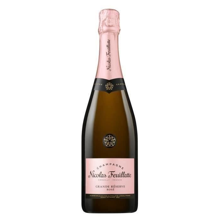 Nicolas Feuillatte Champanhe La Grande Réserve - 4 brut + 2 rosé - 6 x 75 cl