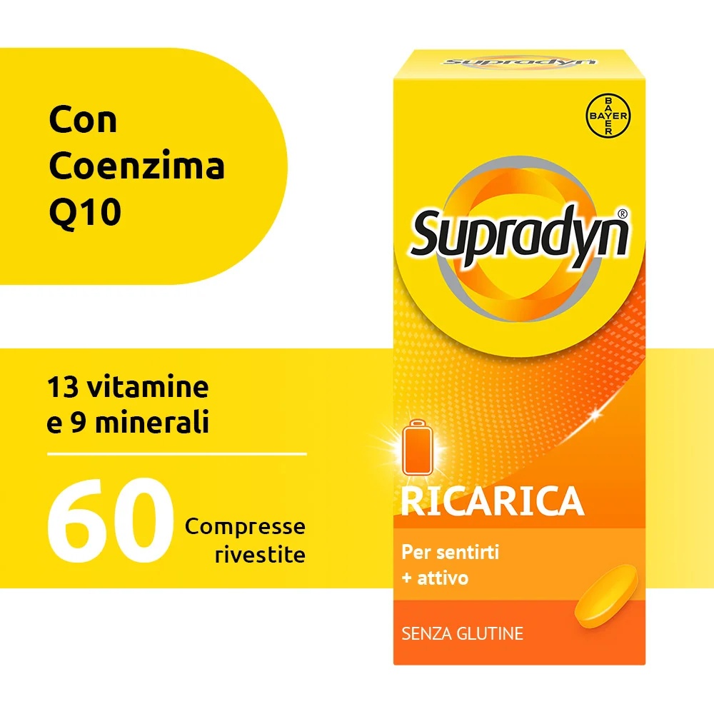 Supradyn Supradyn Refil Suplemento alimentar multivitamínico e mineral 60 comprimidos
