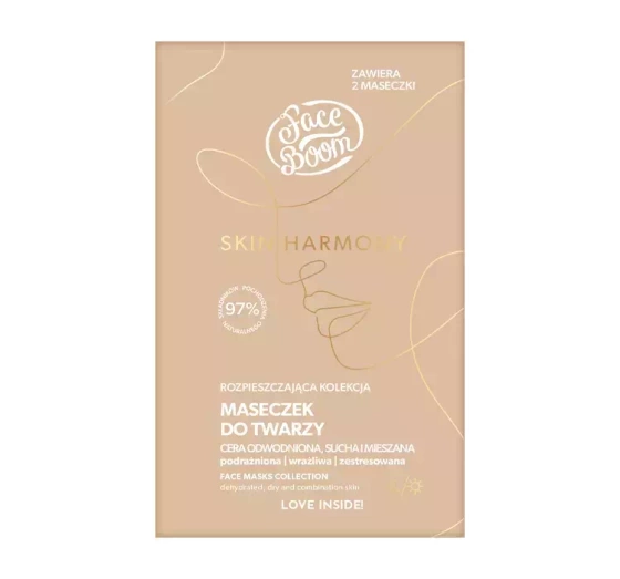 Face Boom Skin Harmony rozpieszczająca kolekcja maseczek do twarzy 10 g