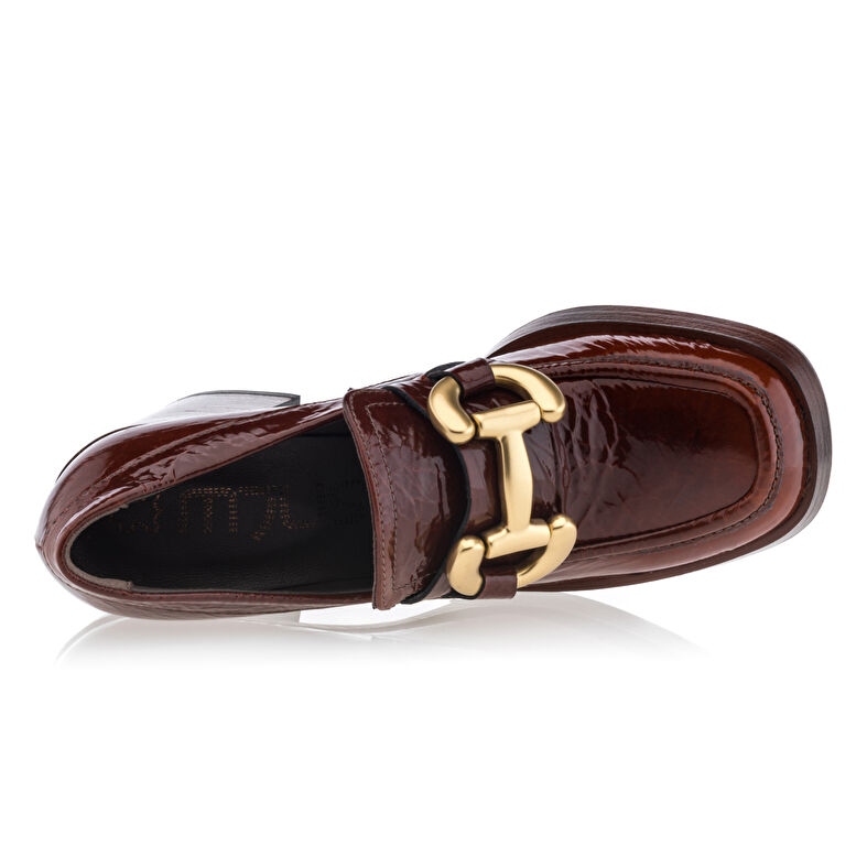 Braune Damen-Loafer/Bootsschuhe