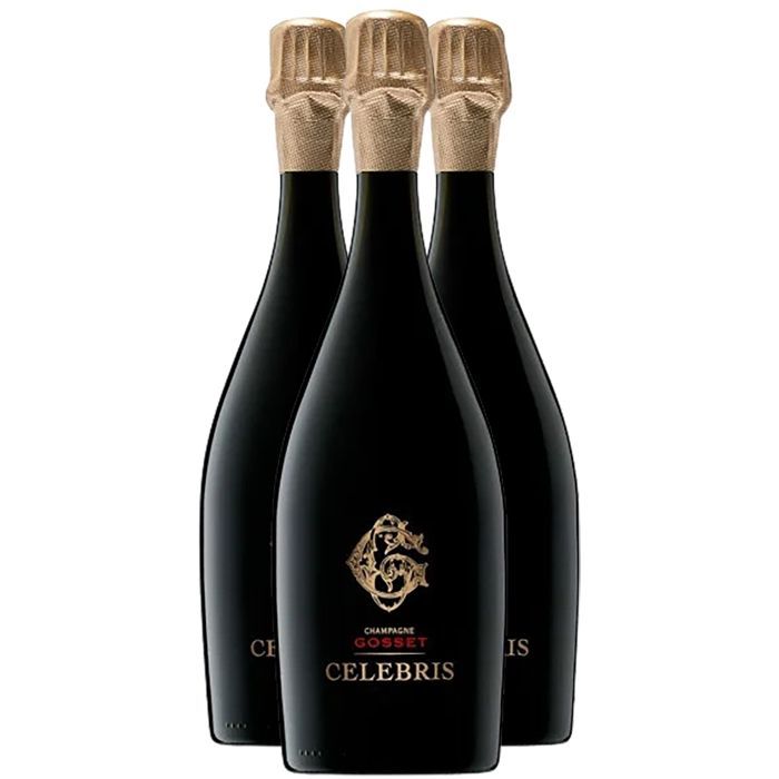 Champagne Gosset Champagne Celebris Extra Brut 2007 (3x75cl)