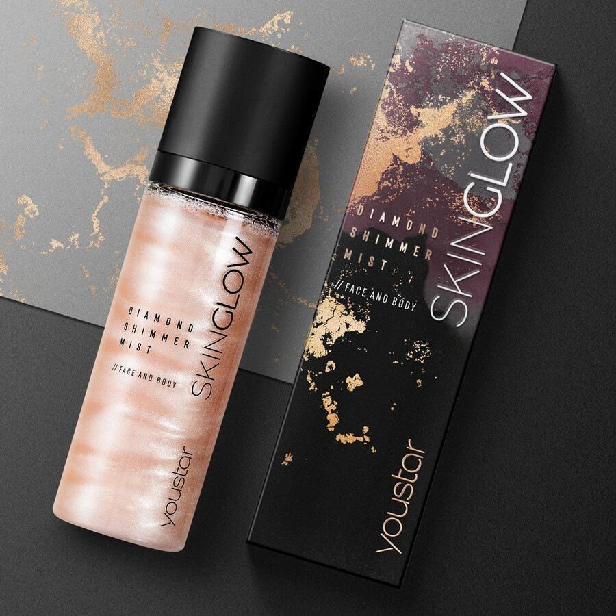 „youstar“ fiksuojamasis purškiklis „Kajal“ / akių kontūro pieštukui „Skinlow Shimmer Mist“ – 100 ml