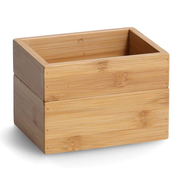 Organizer na kosmetyki, bambus, 2 sztuki, ZELLER