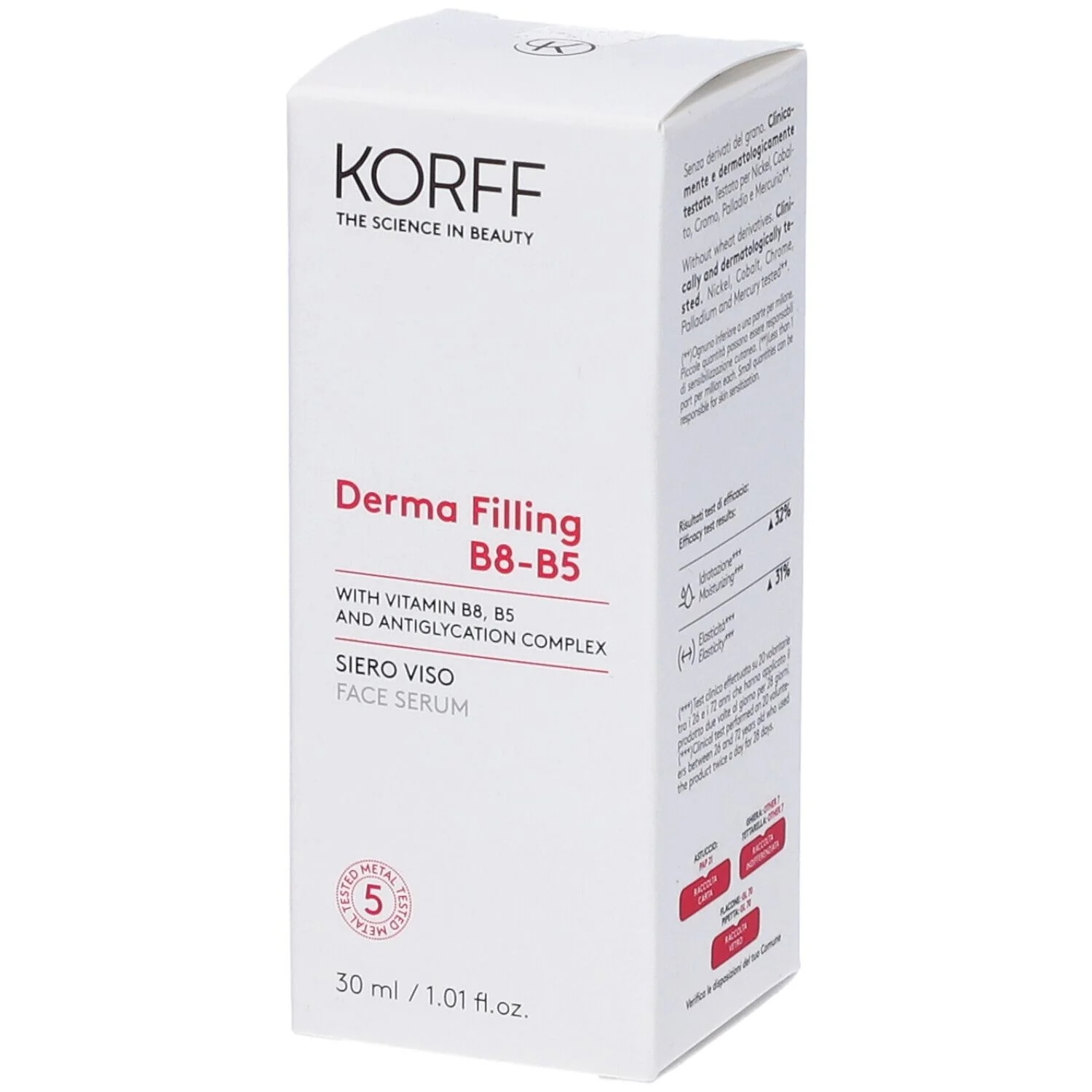 KORFF Korff Dermafilling Serum B8-B5-B 30 Ml