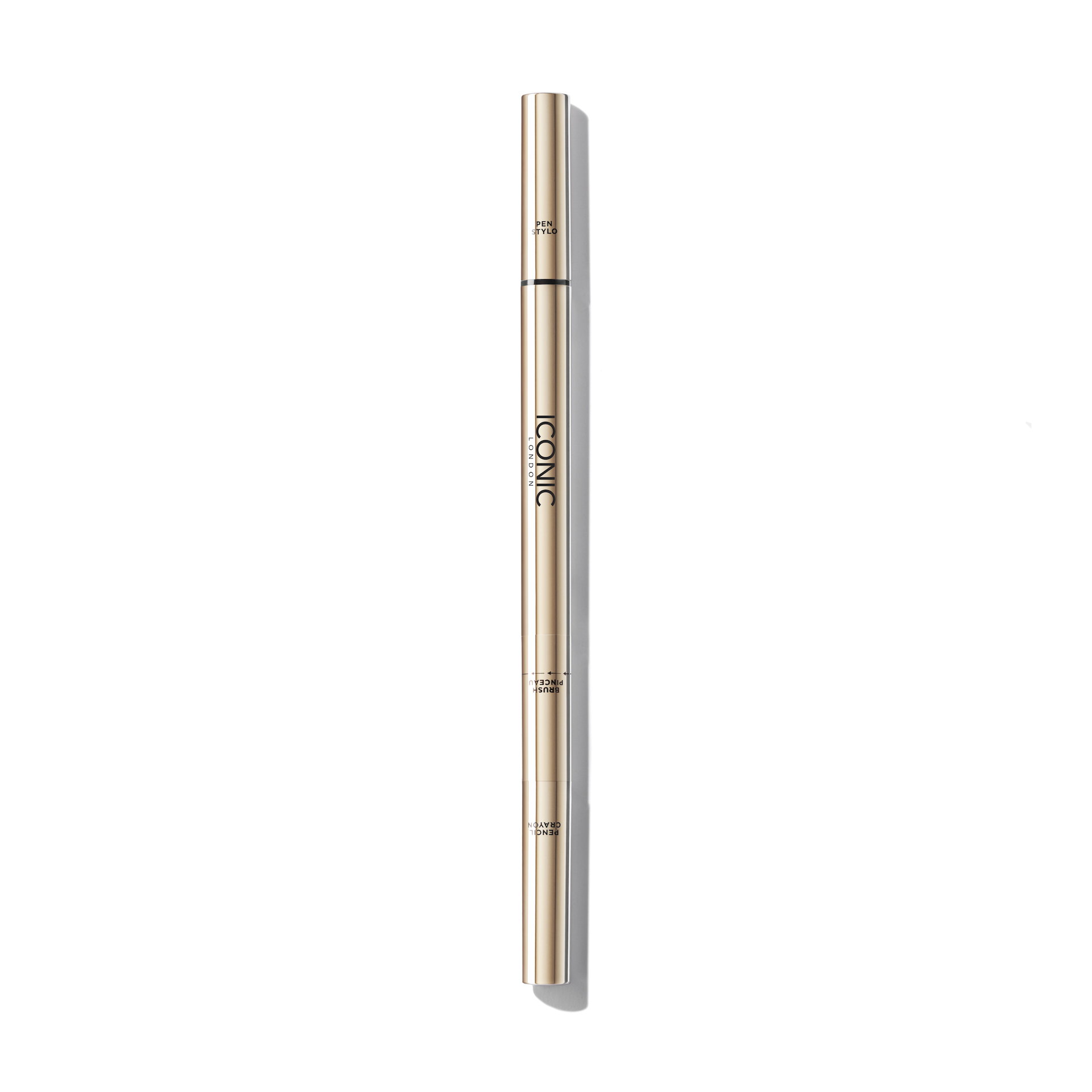 Definitor de sprâncene Triple Precision, blond cenușiu - ICONIC London