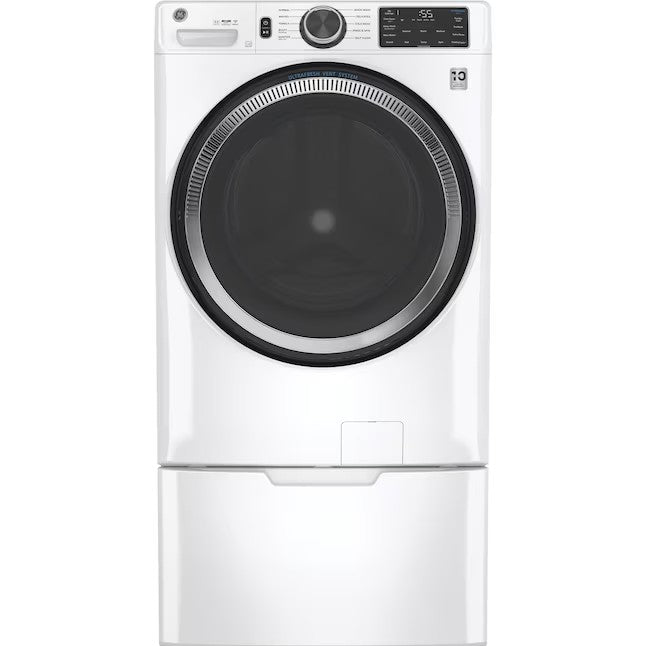 GE UltraFresh Vent System 4.8 cu ft Stapelbare Slimme Voorlader Wasmachine (Wit) ENERGY STAR