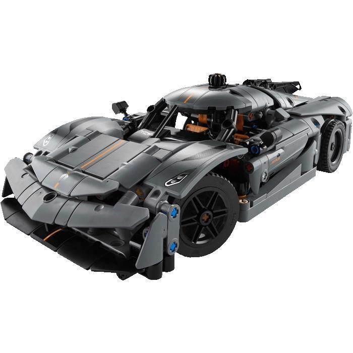 LEGO TECHHNIC 42173 Hypercar Koenigsegg Jesko Absolut grise Cadeaux Jouets Objets de collection 10+