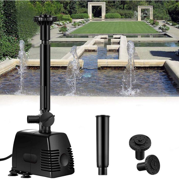 Pump for Fountain, Pond, Garden 1000L/H 22W.
