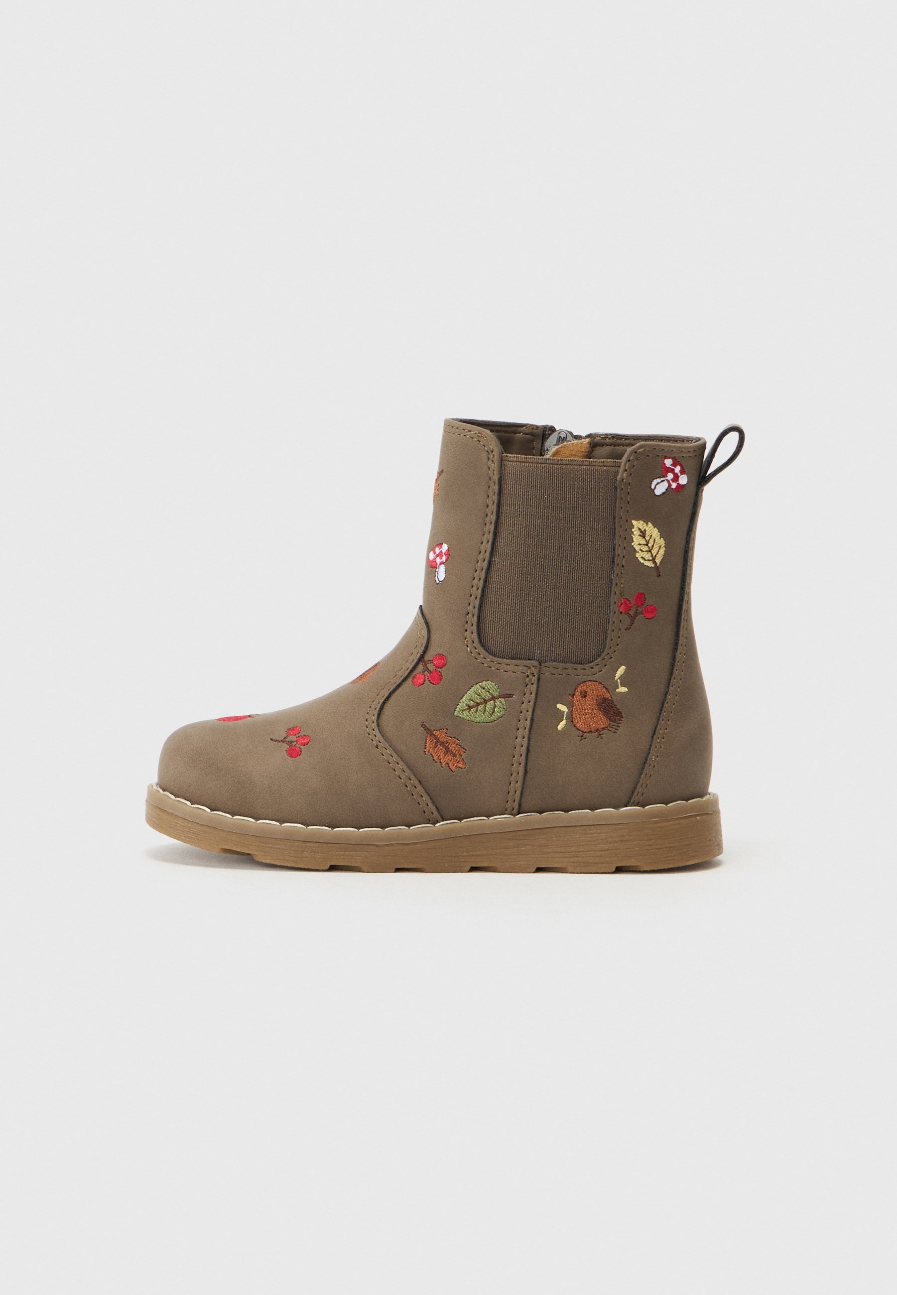 Friboo Classic enkellaarsjes - taupe