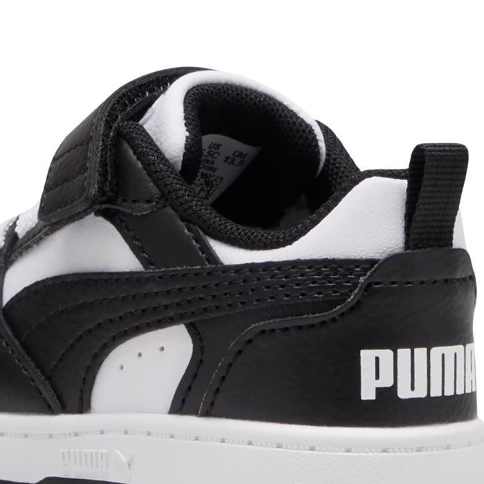 Zapatillas Puma Rebound V6 Lo Ac+ Inf para bebés y niños pequeños, color blanco, 397420-01