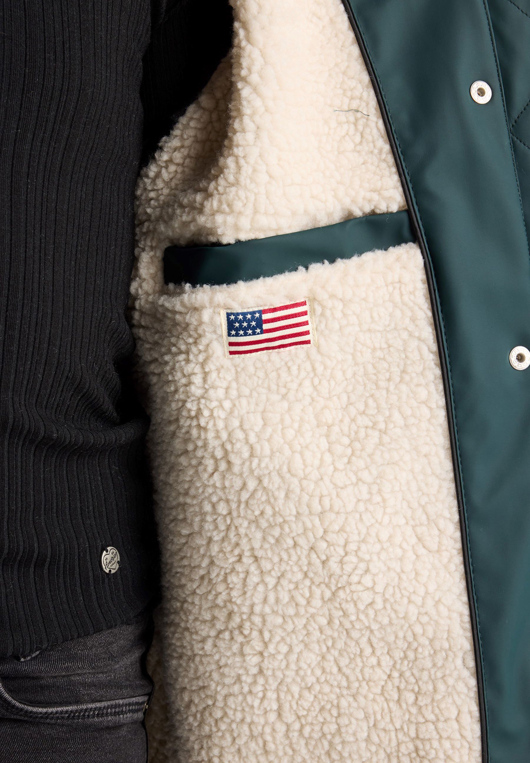 America Today JULIET JR - Parka - hartes Grün