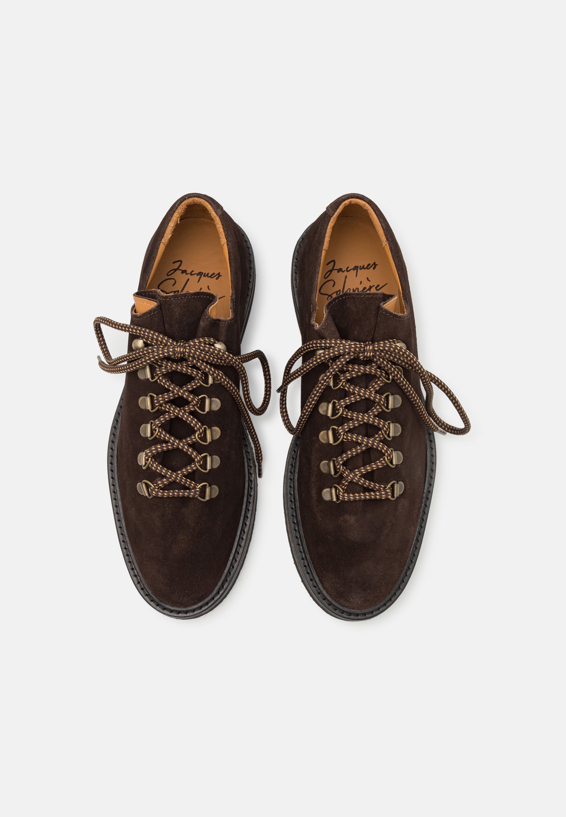 Jacques Soloviere RASMUS UNISEX - Casual veterschoenen - bruin