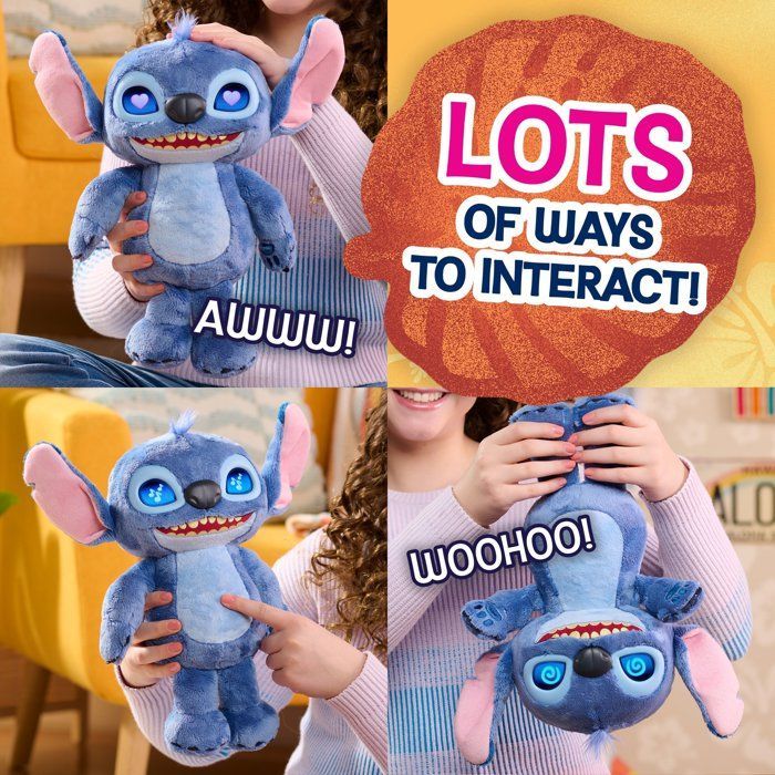 Peluche de Stitch de Many Moods - Película de acción real - 30 cm - Para mayores de 5 años