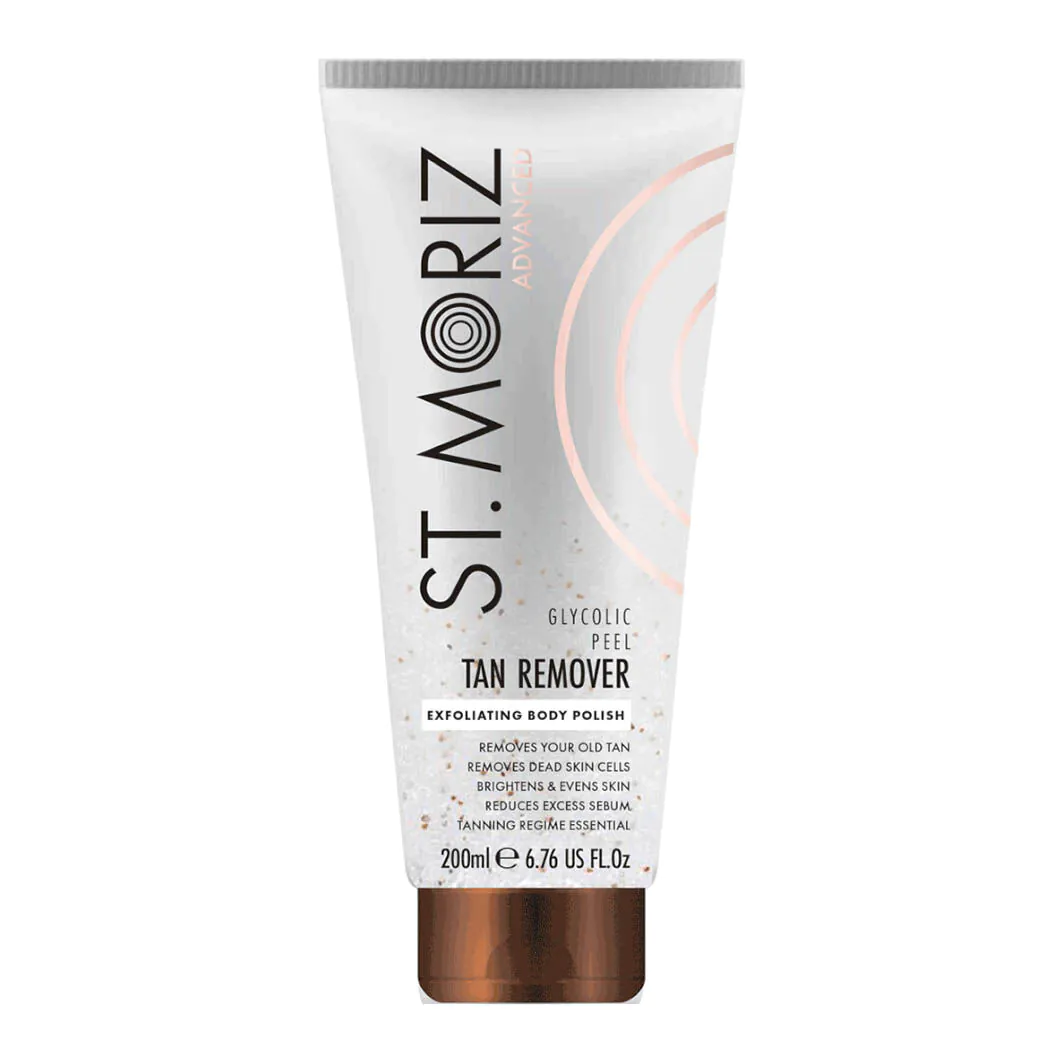 St. Moriz Advanced Pro Glycolic Peel Tan Remover - Peeling do ciała usuwający opaleniznę 200 ml