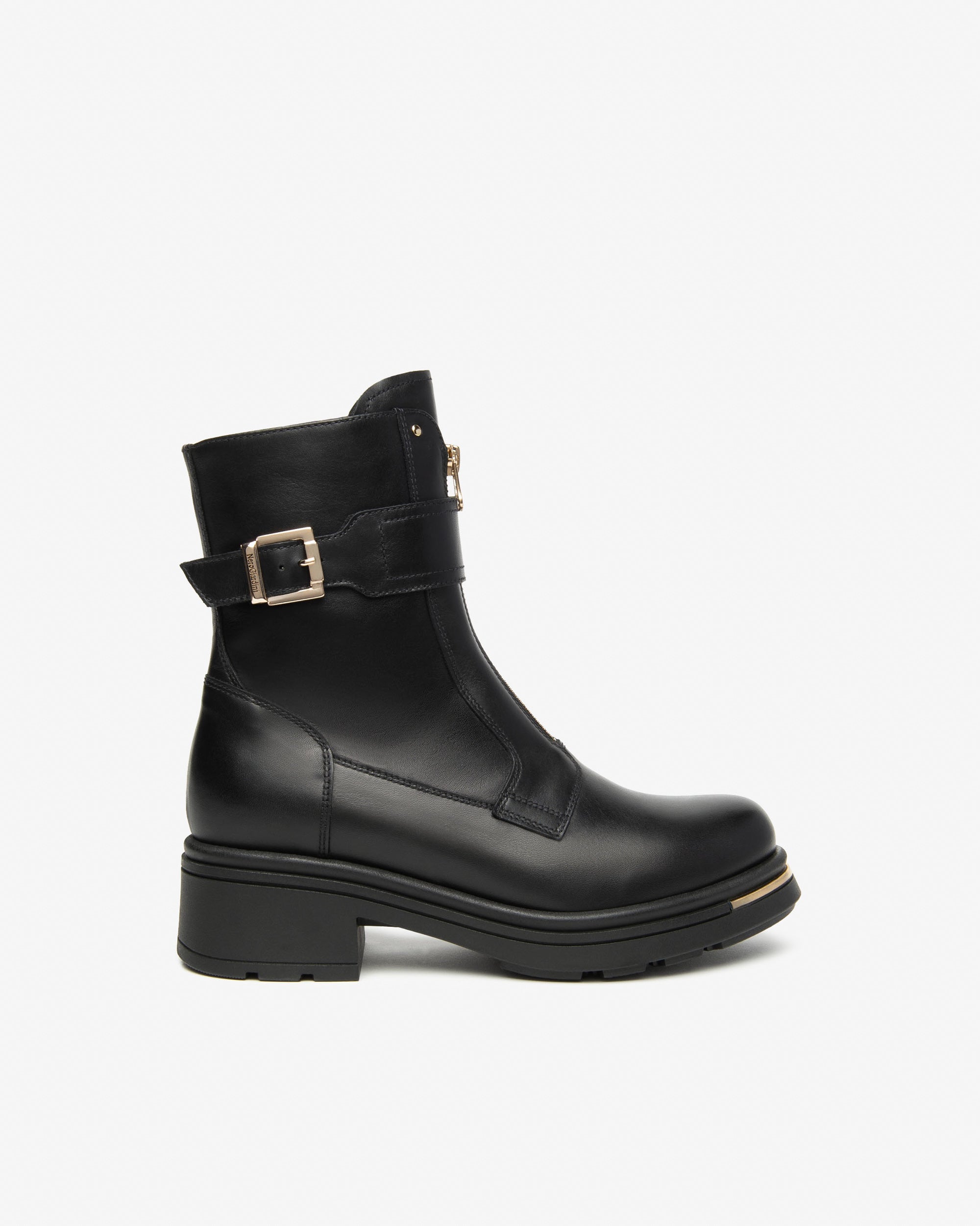  Damen-Ankle-Boots aus Leder