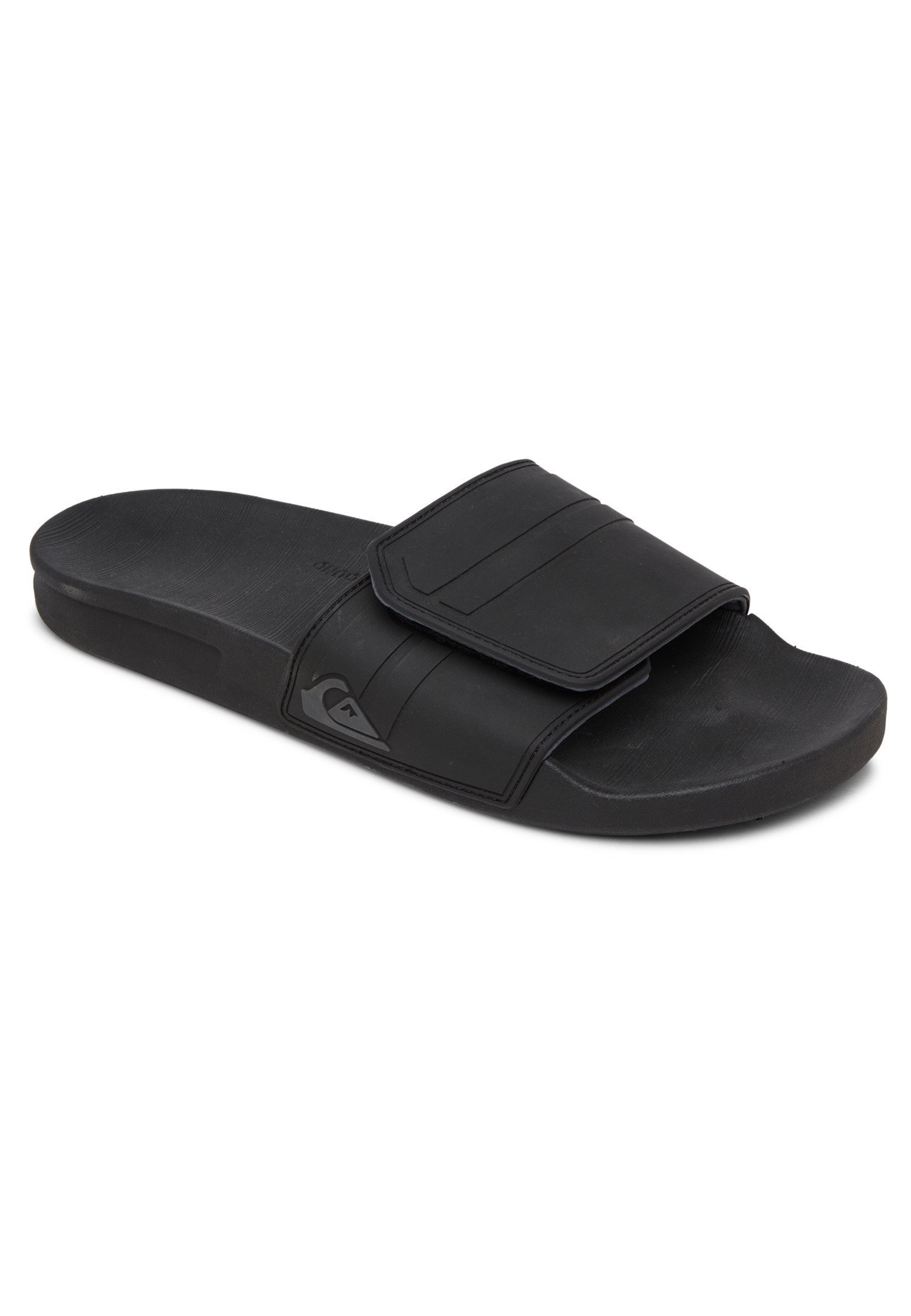 Quiksilver RIVI ADJUST - Muiltjes - zwart/grijs/zwart