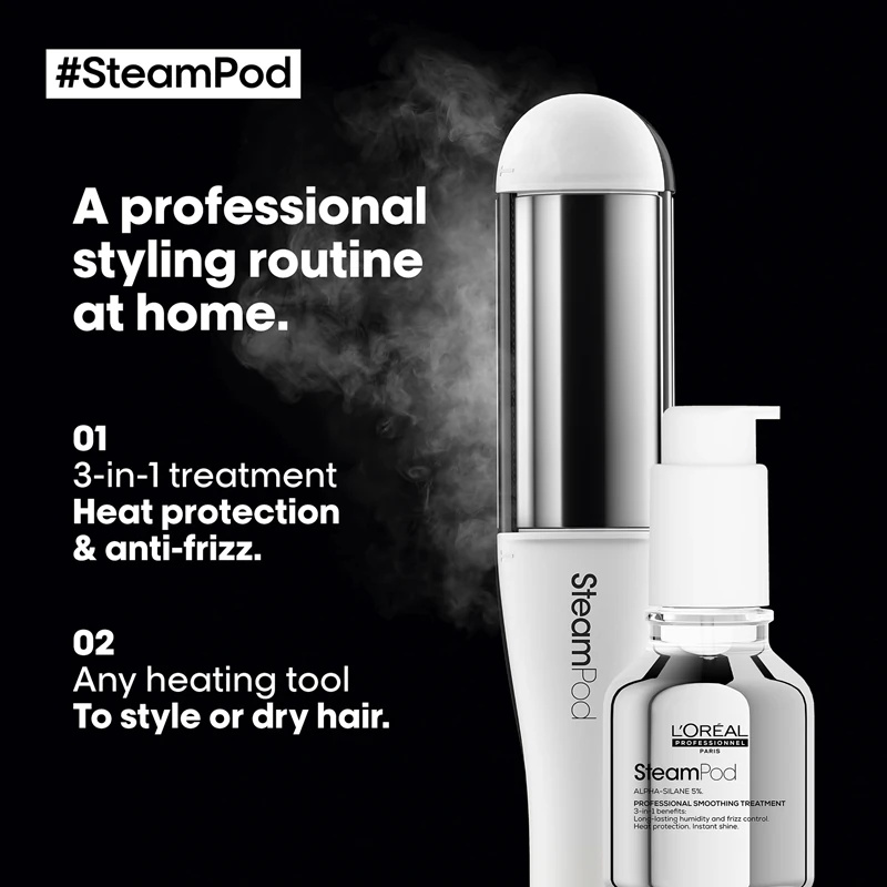 L'Oréal Professionnel Steampod Smoothing Treatment serums termohronisks