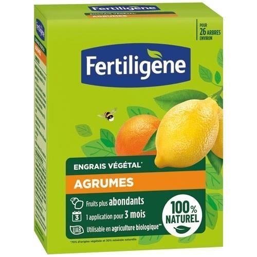 Fertilizzante per agrumi - FERTILIGENE - 100% naturale - UAB - confezione da 650 g