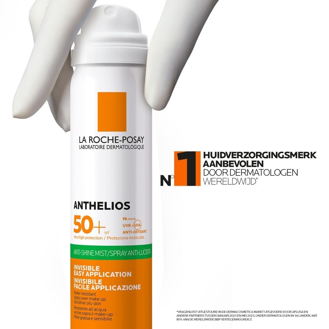 La Roche-Posay Anthelios Invisible Fresh Mist opaľovací sprej SPF 50 - 75 ml