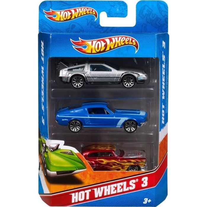 Hot Wheels - 3-Pack of Vehicles - Small Cars - Ages 3+ - Hot Wheels - K5904
