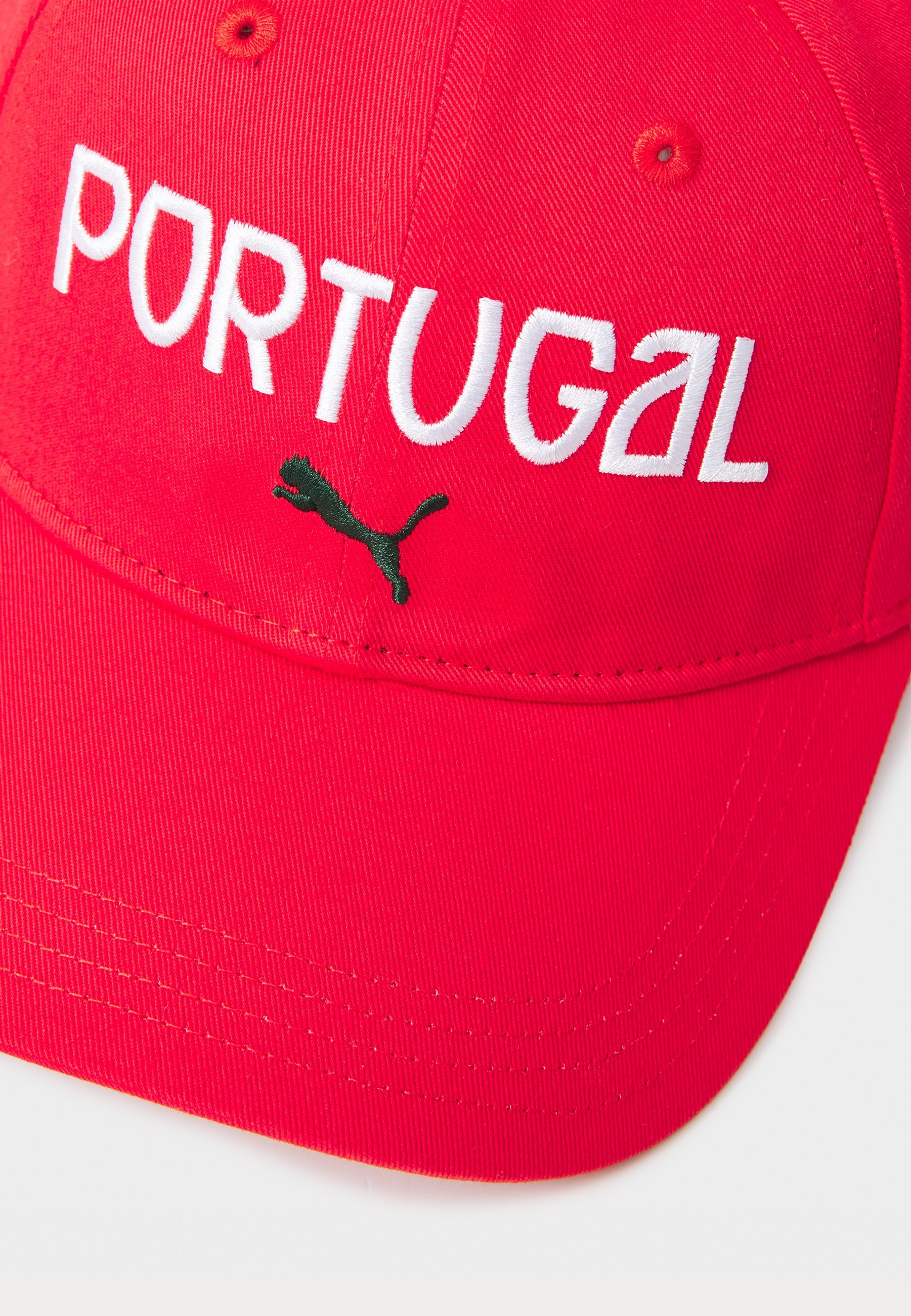 Puma PORTUGAL FPF TAN CAP UNISEX - Abbigliamento della nazionale - rosso sportivo/bianco