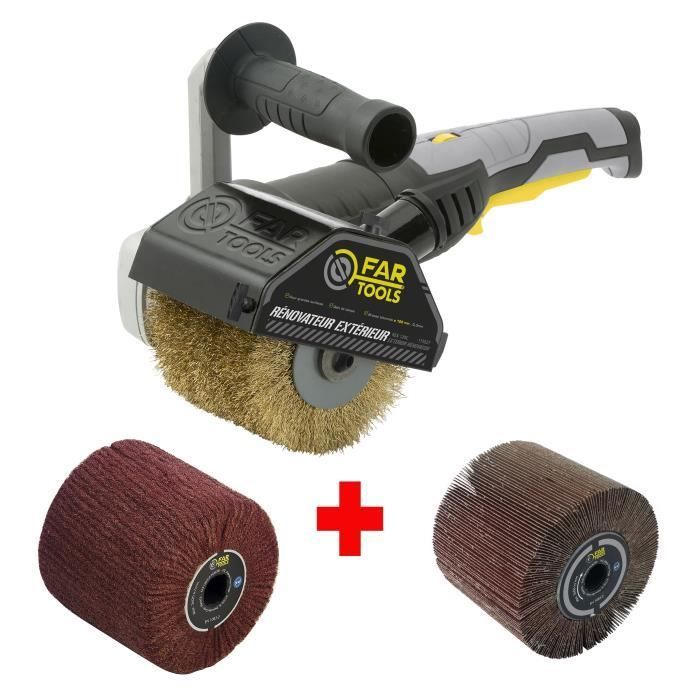 FARTOOLS - REX120C Restorer - Special for wood and metal - Flat surfaces