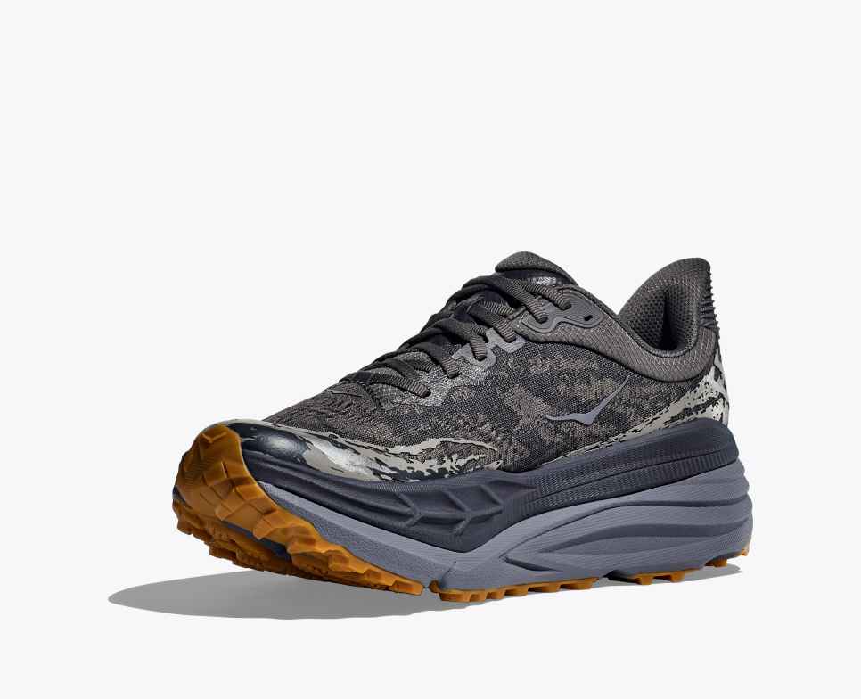 HOKA Stinson 7 Satellite Grijs / Varsity Marineblauw