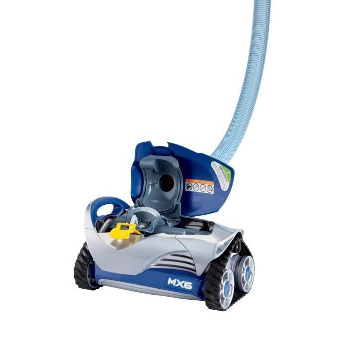 ZODIAC - Hydraulic robotic pool cleaner for floors and walls - MX6 - For pools up to 10x5m