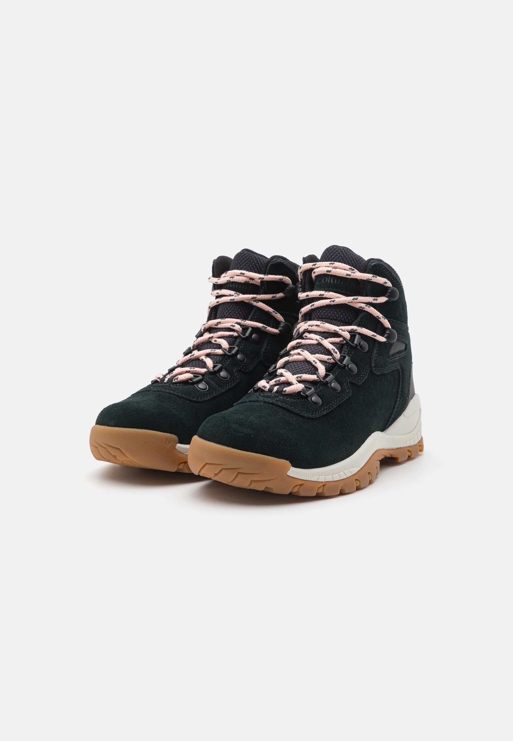 Columbia NEWTON RIDGE™ PLUS WATERPROOF AMPED - Scarpe da trekking - nero/rosa cipria