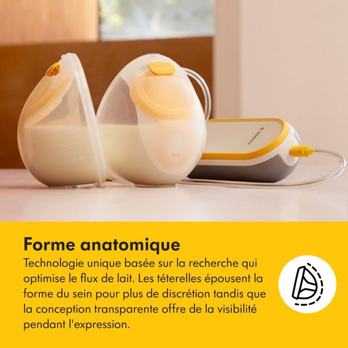 MEDELA - Freestyle Hands Free Double Electric Breast Pump 21mm / 24mm - Discreet and Portable