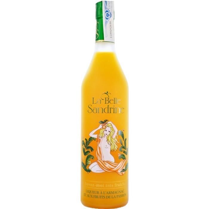 La Belle Sandrine - Licor de Armagnac y Maracuyá - 70 cl