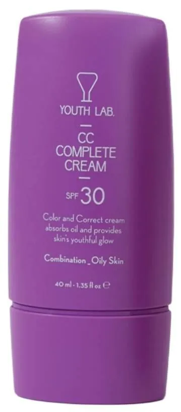Youth Lab. CC Complete Krem CC SPF 30 dla skóry mieszanej i Tłustej
